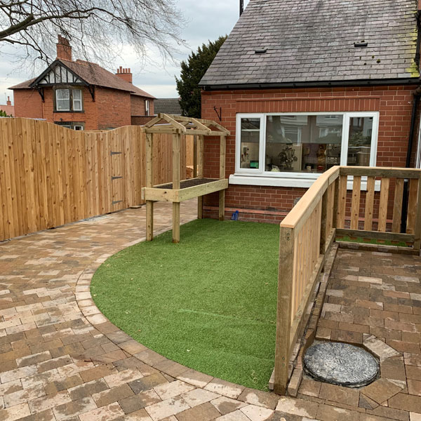 Sensory Garden at Hollybank Care Home